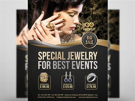 Jewelry Flyer Template Free